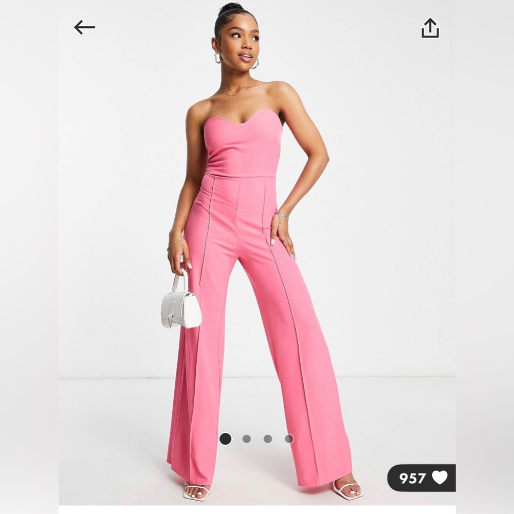 Pink jumpsuit